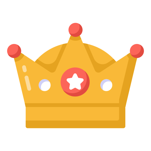 królewska korona Generic Flat ikona