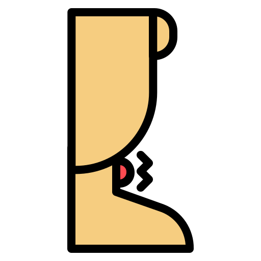 リンパ節 Generic Outline Color icon