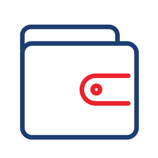 Wallet Generic Detailed Outline icon