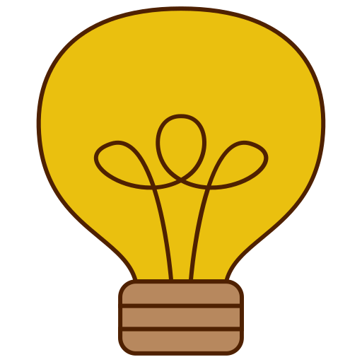 빛 Generic Thin Outline Color icon