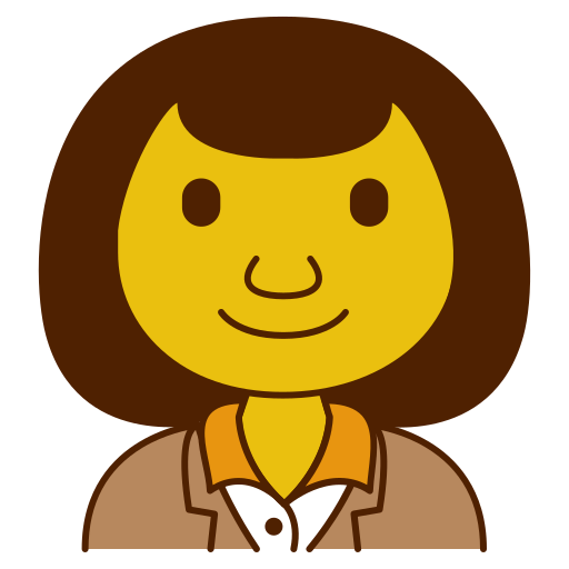 Businesswoman Generic Thin Outline Color icon