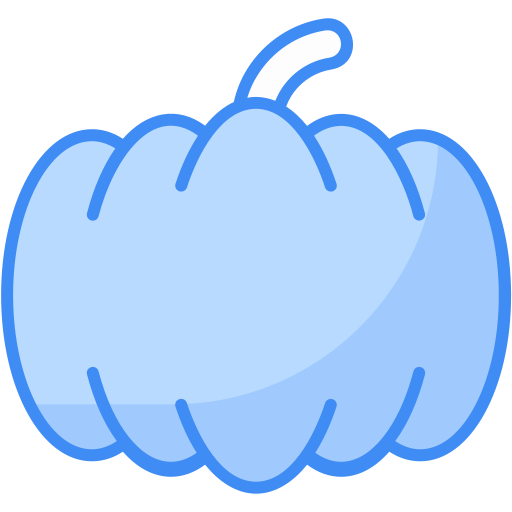 Pumpkin Generic Blue icon