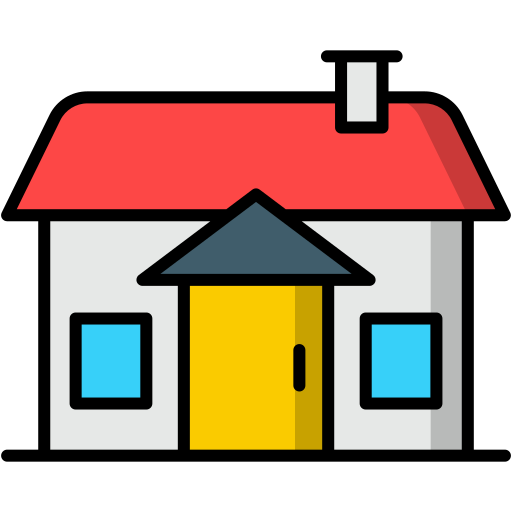hogar Generic Outline Color icono