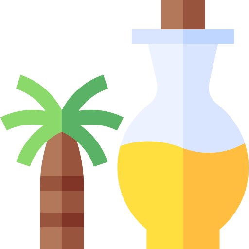 olej palmowy Basic Straight Flat ikona