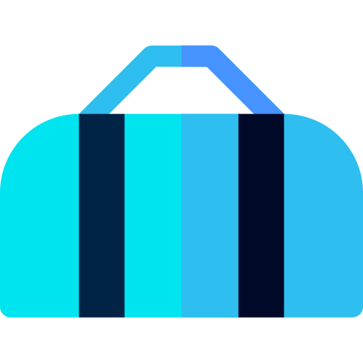 sporttasche Basic Rounded Flat icon