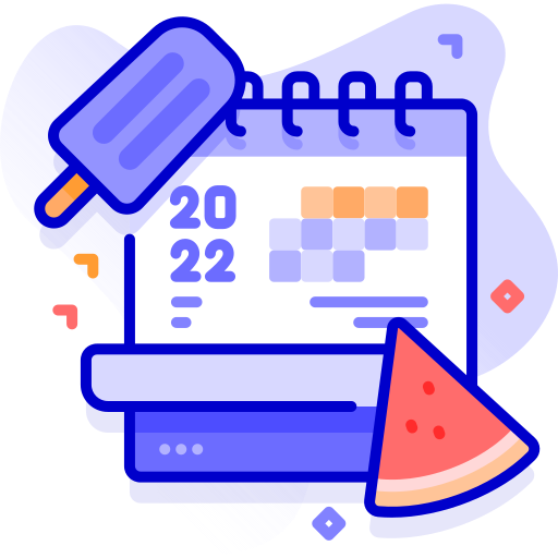 kalender Special Ungravity Lineal color icon