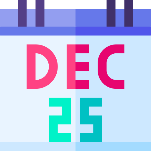 dicembre Basic Straight Flat icona