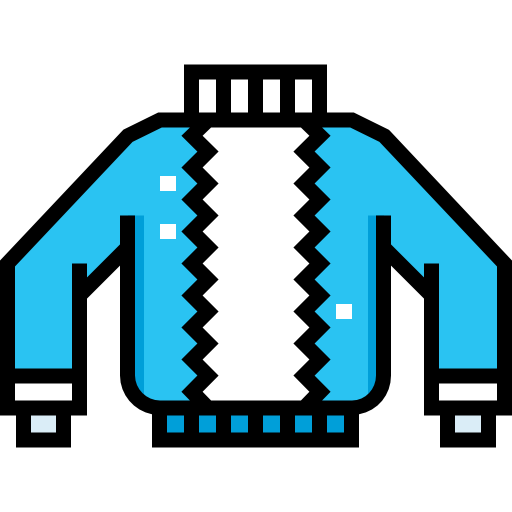 스웨터 Detailed Straight Lineal color icon