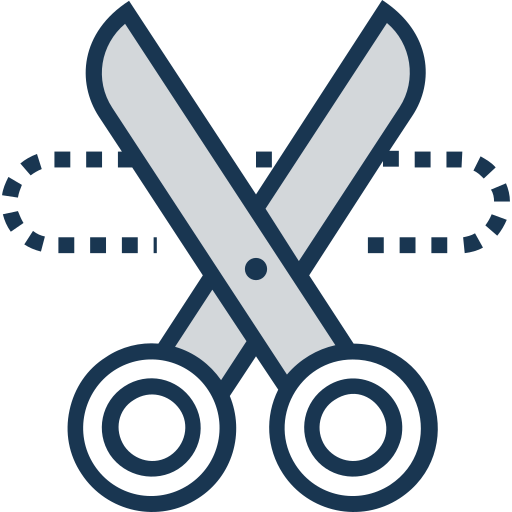 Scissors Prosymbols Lineal Color icon