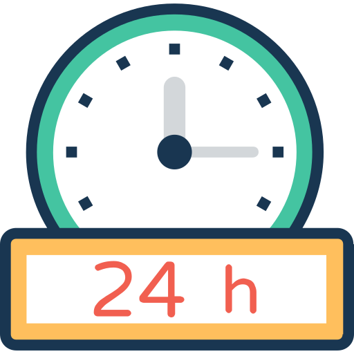 uhr Prosymbols Lineal Color icon