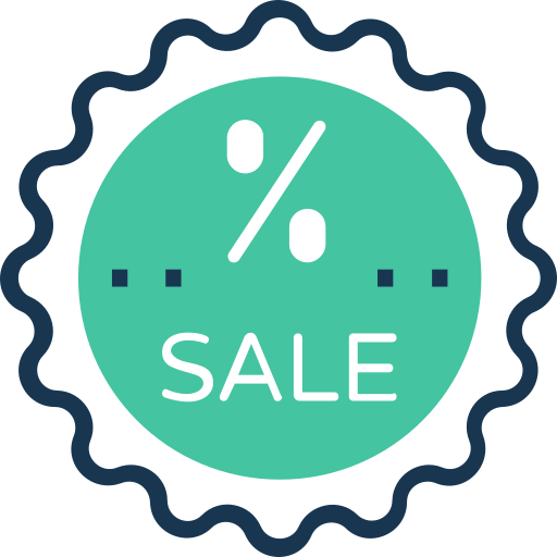 Sale Prosymbols Lineal Color icon