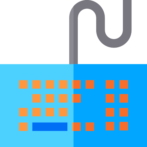 tastatur Basic Straight Flat icon