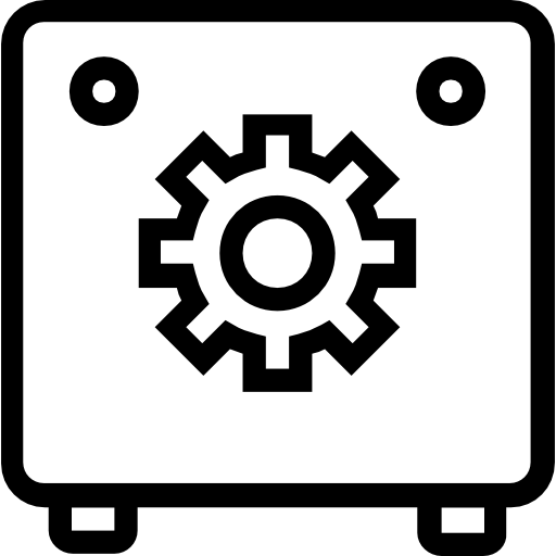 caja fuerte Dinosoft Lineal icono