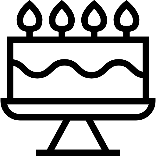웨딩 케이크 Dinosoft Lineal icon