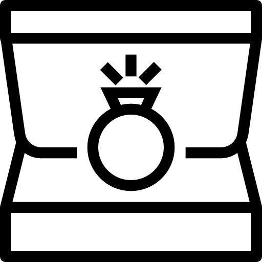 anillo de compromiso Dinosoft Lineal icono