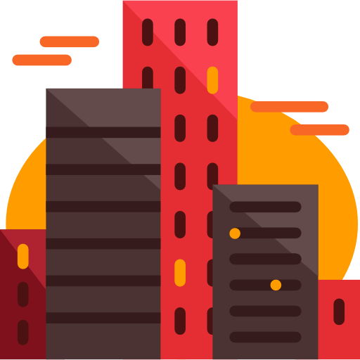 도시 풍경 Special Flat icon