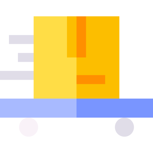 Delivery Basic Straight Flat icon