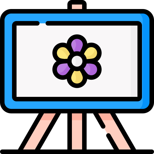 Art therapy Special Lineal color icon