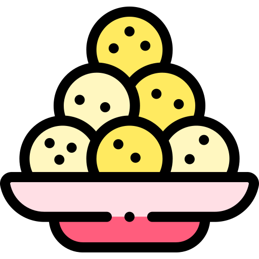 laddu Detailed Rounded Lineal color icono