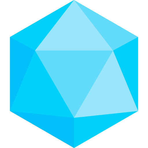 icosaedro Special Flat icona