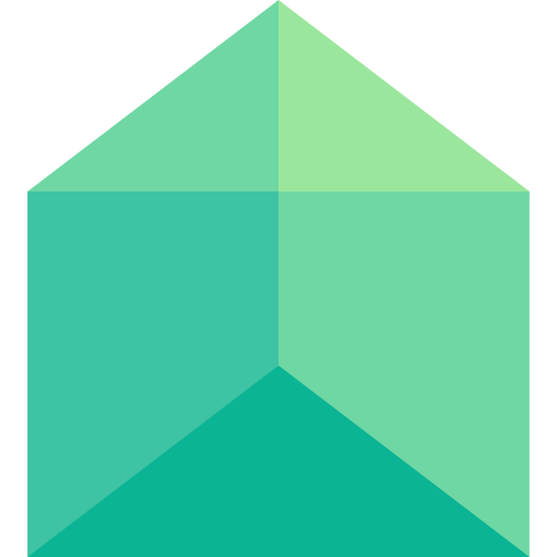 driehoekig Special Flat icoon