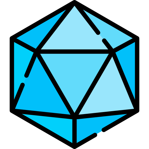 Icosahedron Special Lineal color icon