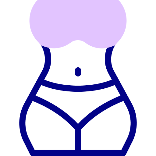 신체 Detailed Mixed Lineal color icon