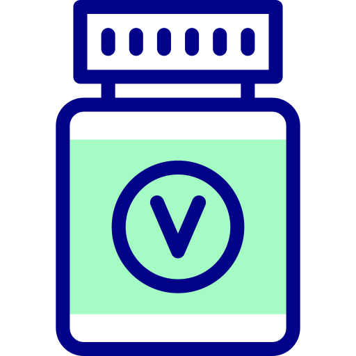 vitamine Detailed Mixed Lineal color icon