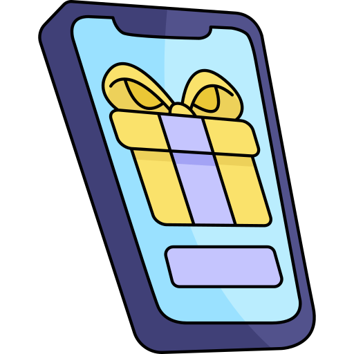 geschenkbox Generic Thin Outline Color icon