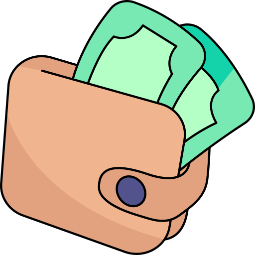 brieftasche Generic Thin Outline Color icon