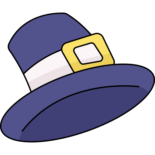 Hat Generic Thin Outline Color icon