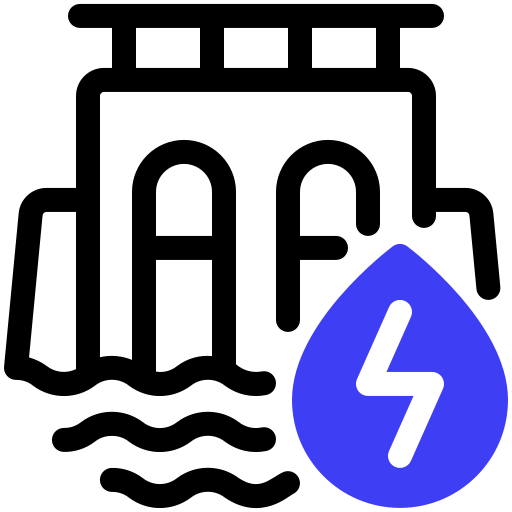 energía hidroeléctrica Generic Mixed icono