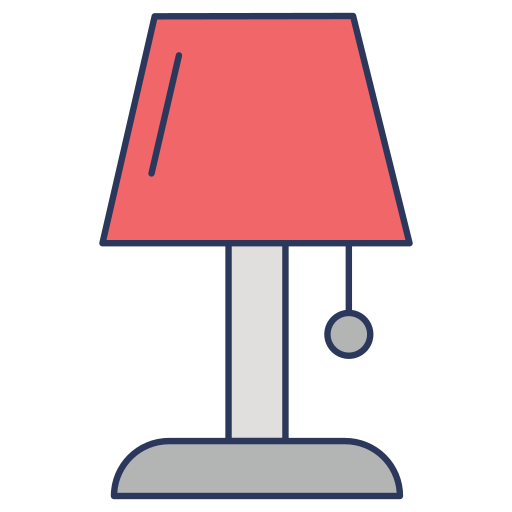 lampada da tavolo Dinosoft Lineal Color icona