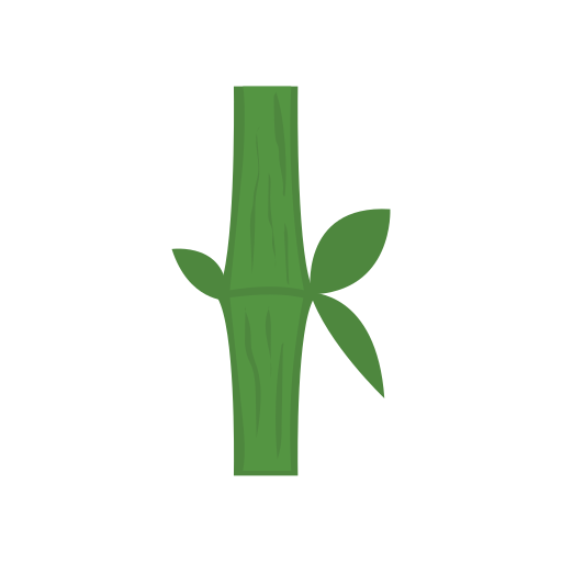 bamboe Dinosoft Flat icoon