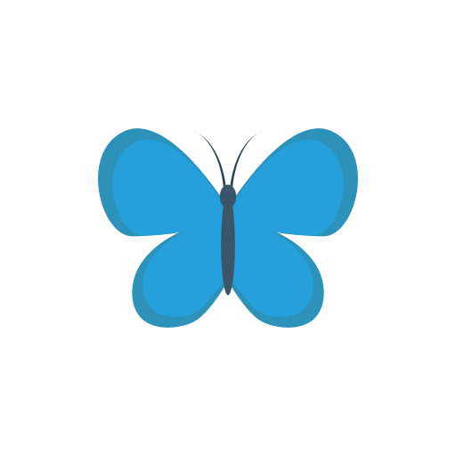 Butterfly Dinosoft Flat icon