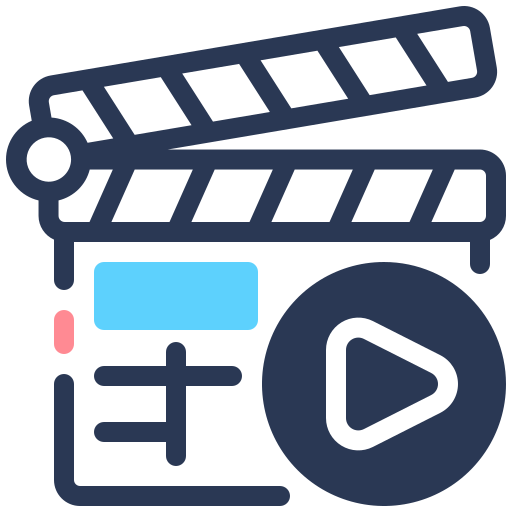 Clapperboard Generic Mixed icon