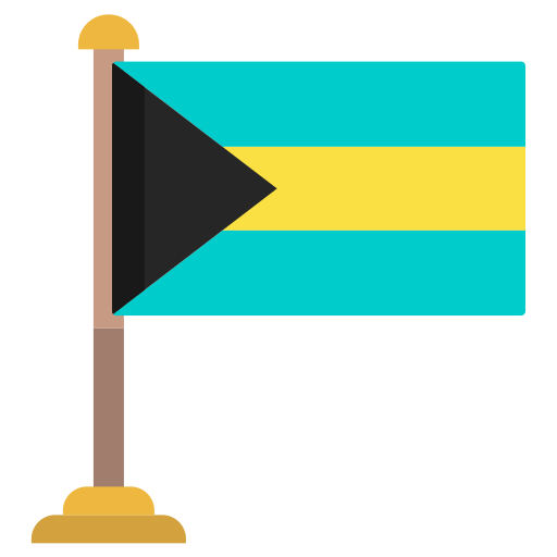 bahamas Icongeek26 Flat icoon