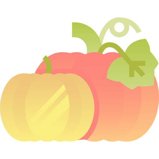 Pumpkins Pixelmeetup Flat icon