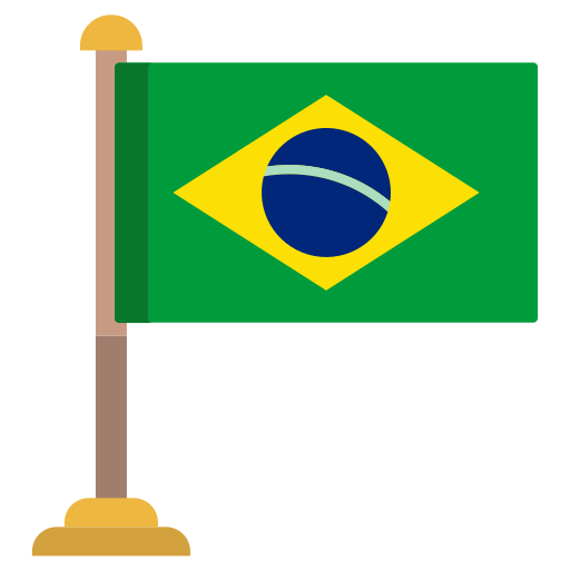 brasile Icongeek26 Flat icona