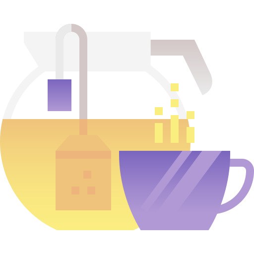 お茶 Pixelmeetup Flat icon