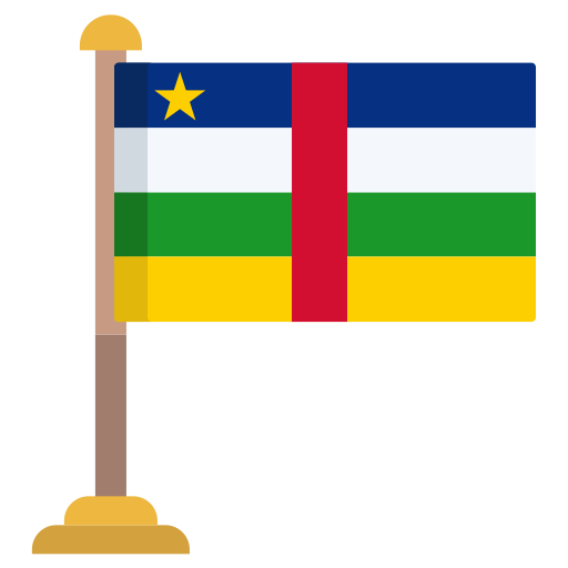 république centrafricaine Icongeek26 Flat Icône