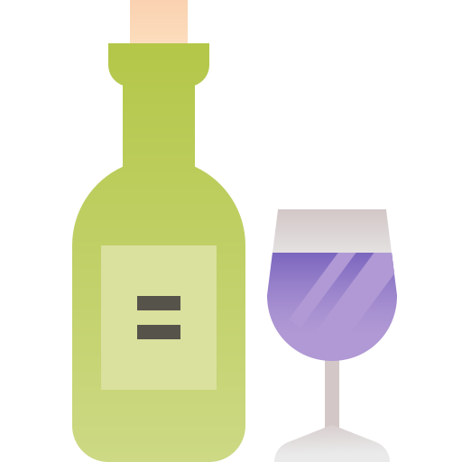 Wine Pixelmeetup Flat icon