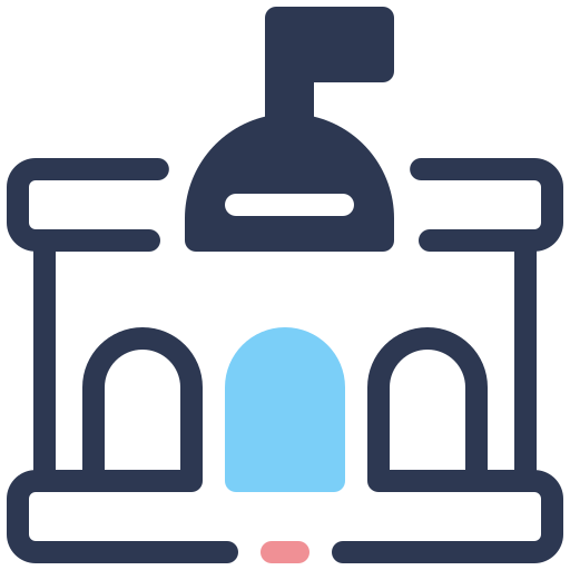 Government building Generic Mixed icon