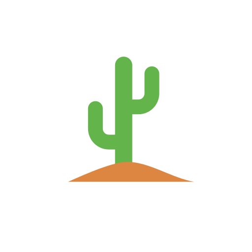 cactus Dinosoft Flat Icône