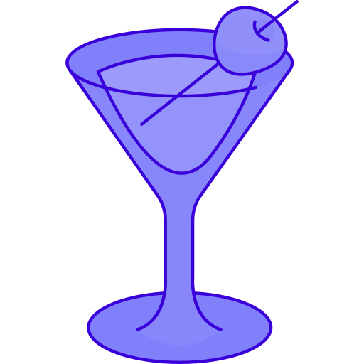 cocktails Generic Outline Color icoon