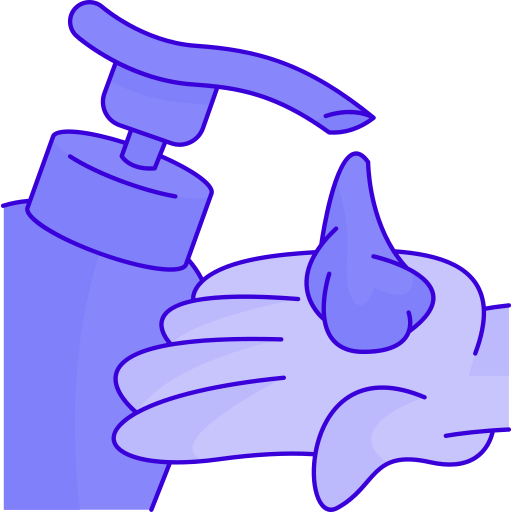 sanityzer dłoni Generic Outline Color ikona