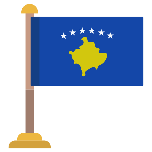 Kosovo Icongeek26 Flat icon