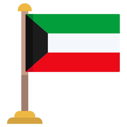 kuwait Icongeek26 Flat icono
