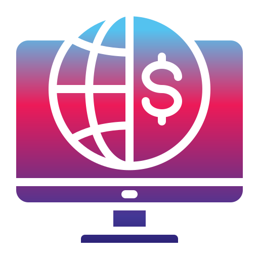 dinero Generic Flat Gradient icono