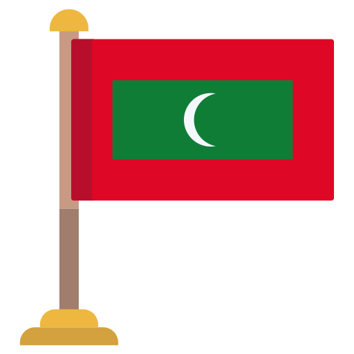 maldive Icongeek26 Flat icona